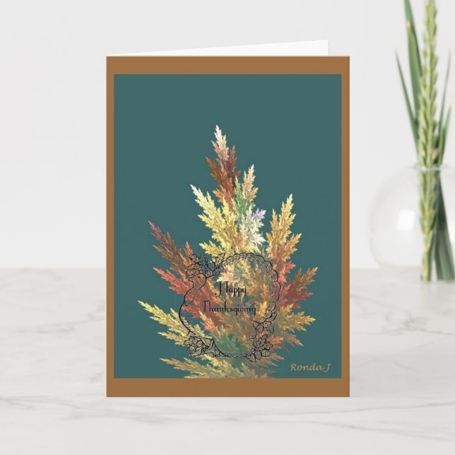 Thanksgiving Day Card (Front)