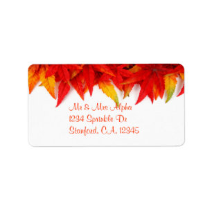 Thanksgiving Day Label