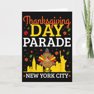 Thanksgiving Day Parade New York City Card