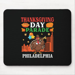 Thanksgiving Day Parade Turkey Celebration In Phil Mouse Pad