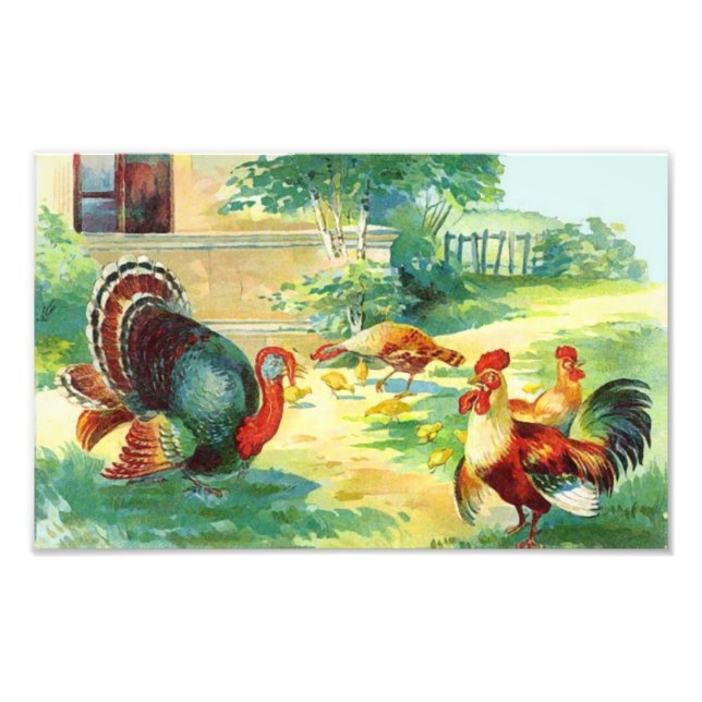 Thanksgiving Day Photo Print (Front)