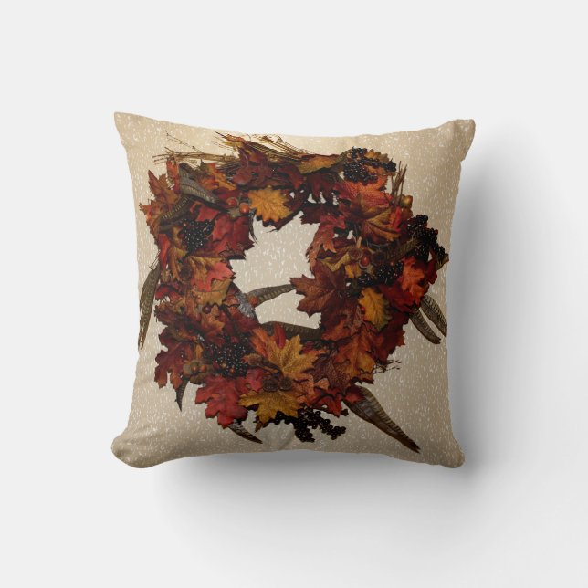 Thanksgiving Day Pillow (Front)