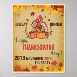 Thanksgiving Day Poster