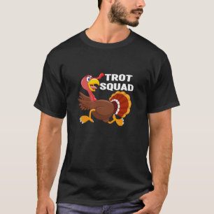 Thanksgiving Day Running Turkey Trot Squad T-Shirt