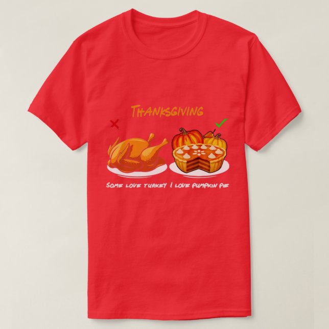 Thanksgiving Day T-Shirt (Design Front)
