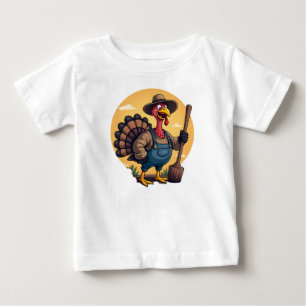 Thanksgiving Day Turkey feast dinner Thanksgiving Baby T-Shirt