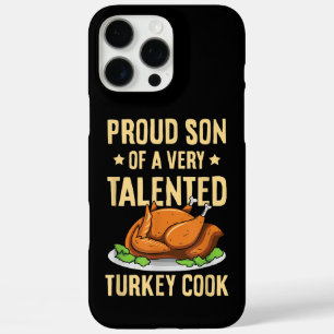 Thanksgiving Design for a Son of a Turkey Cook iPhone 16 Pro Max Case