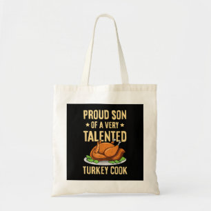 Thanksgiving Design for a Son of a Turkey CookThan Tote Bag