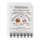 Thanksgiving Dinner Buffalo Plaid Pumpkins
