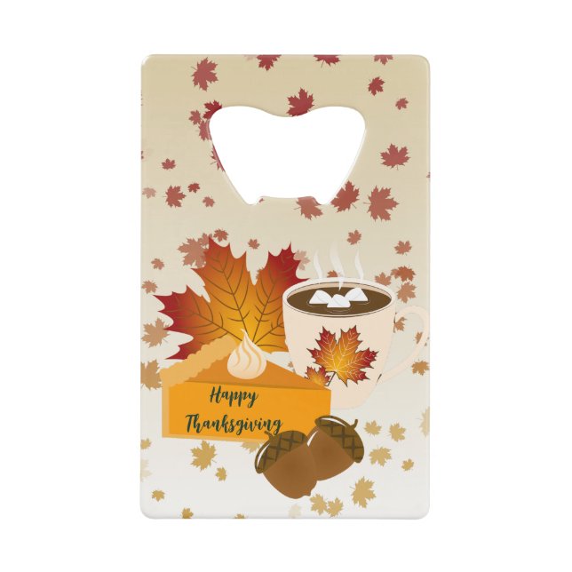 Thanksgiving Dinner Cuisine Pumpkin Pie Hot Choco (Front)