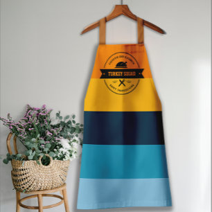 Thanksgiving Dinner Funny Turkey Personalised Apron