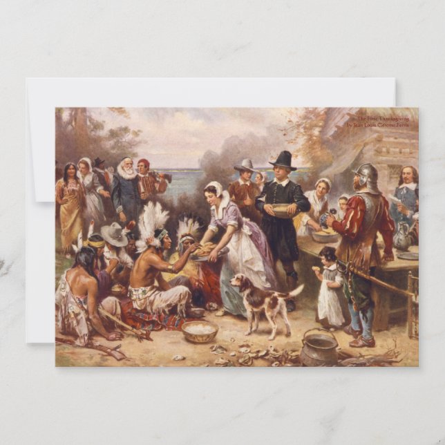 Thanksgiving Dinner Invitation (Front)