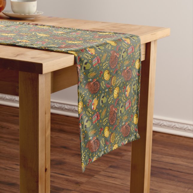 Thanksgiving Dinner  Medium Table Runner (In Situ)