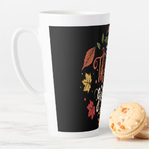 Thanksgiving Dinner Party Family Holidays gifts  Latte Mug