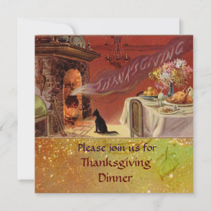 Thanksgiving Dinner Party Invitation