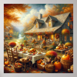 Thanksgiving Dinner Poster