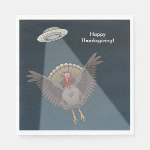 Thanksgiving Dinner Turkey Napkin