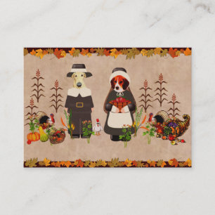 Thanksgiving Dogs Enclosure Card