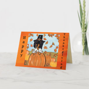 Thanksgiving Doxie Card