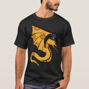 Thanksgiving Dragon Turkey Day Fall Men Women Boys T-Shirt