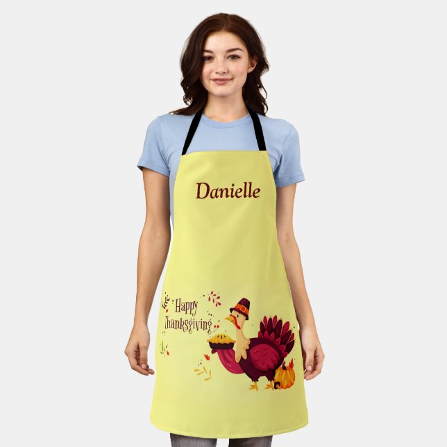 Thanksgiving Event Apron (Worn)