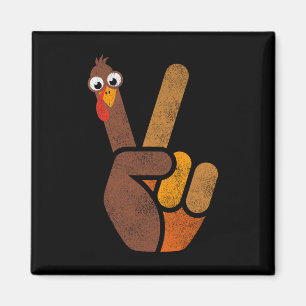 Thanksgiving F-caw-f Turkey Meme Funny Turkey Humo Magnet