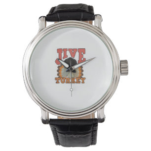Thanksgiving & Fall Apparel, Jive Turkey - Retro 1 Watch