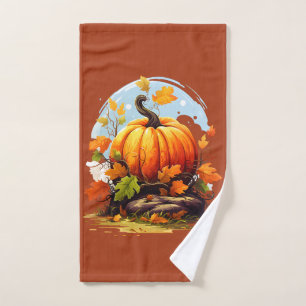 Thanksgiving Fall Autumn Hand Towel