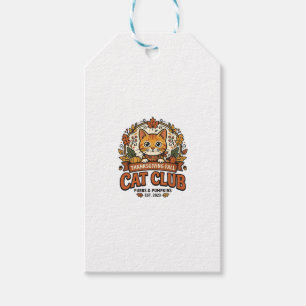 Thanksgiving Fall Cat Cat Lover Gift - Thanksgivin Tags