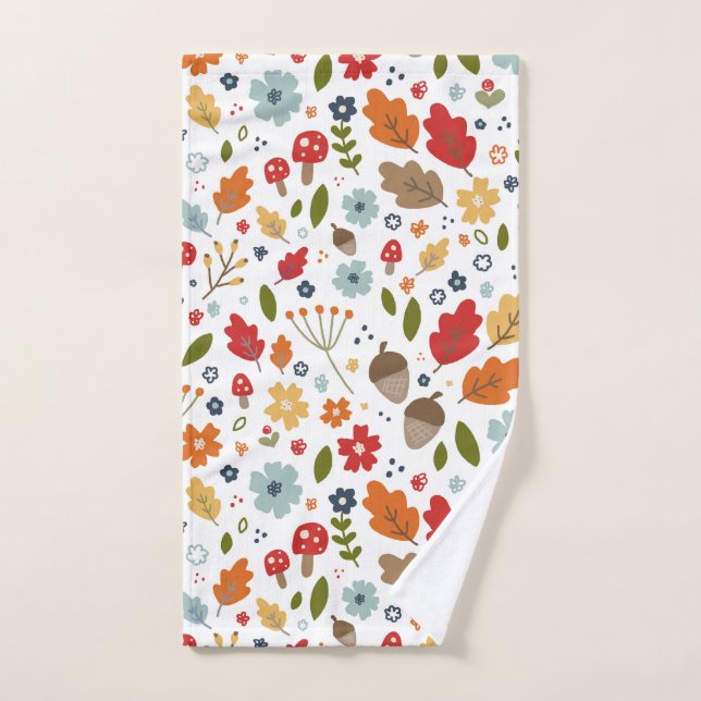 Thanksgiving Fall Colours Thankful Holiday Hand Towel (Hand Towel)