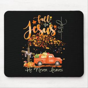 Thanksgiving Family Autumn Fall Christian Hallowee Mouse Pad