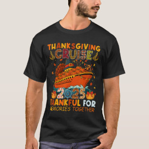 Thanksgiving Family Cruise 2025 Thankful Memories T-Shirt