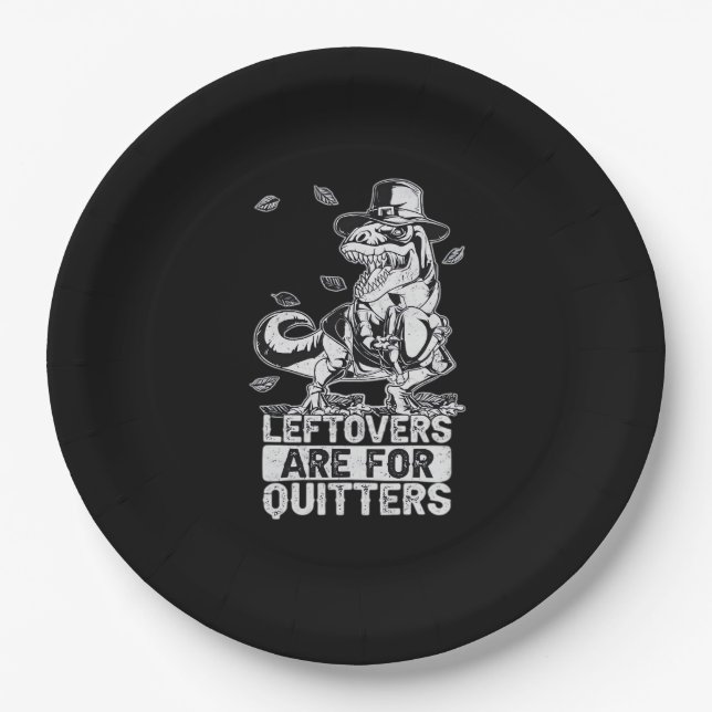 Thanksgiving - Family Thanksgiving Dinner Squad Paper Plate (Front)