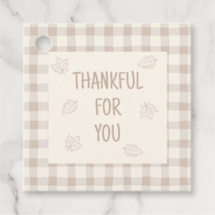 Thanksgiving Favor Gift Tag