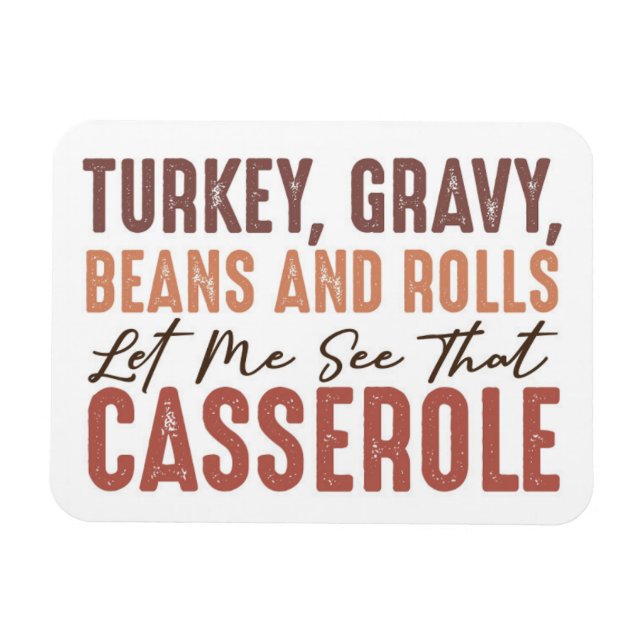 Thanksgiving Feast Magnet (Horizontal)