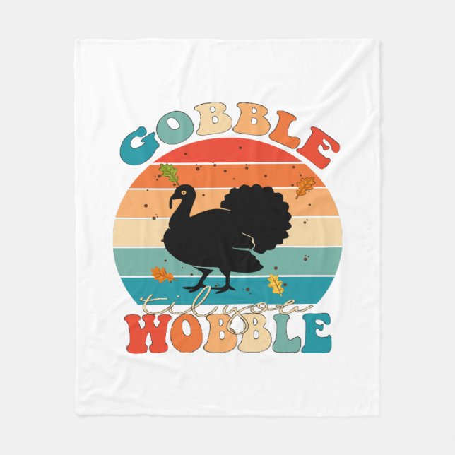 thanksgiving fleece blanket (Front)