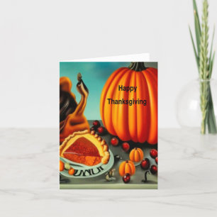 Thanksgiving Folded Greeting Card