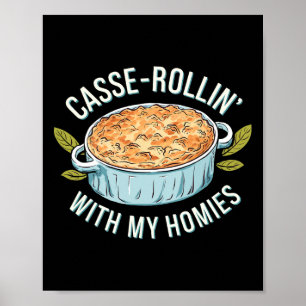 Thanksgiving Foods Matching Ce Rollin With My Homi Poster