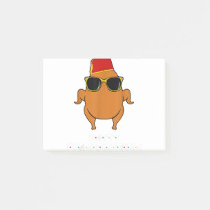 Thanksgiving For Friends Funny Turkey Post-it Notes