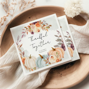 Thanksgiving Friends Giving Dinner Napkin