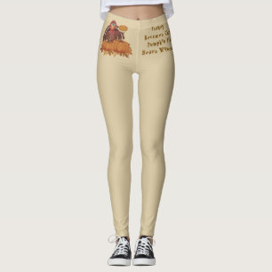 Thanksgiving, Funny Turkey, Modern Trendy Legging