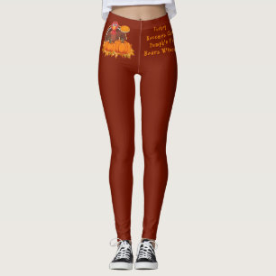 Thanksgiving, Funny Turkey, Modern Trendy Legging