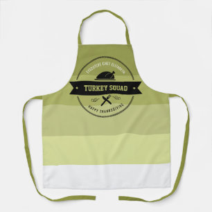 Thanksgiving Funny Turkey Personalise Apron