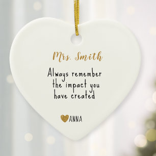 Thanksgiving Gift 2024 - Personalized Keepsake Ceramic Ornament