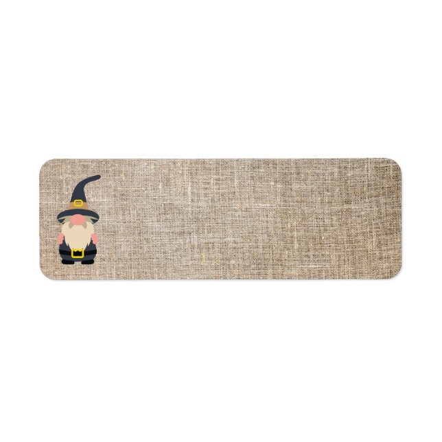 Thanksgiving Gnome Address Labels (Front)