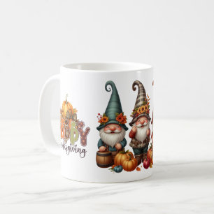 Thanksgiving Gnomes Trio Mug