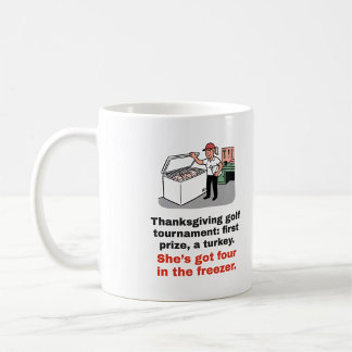 Thanksgiving Golf Tournament: Women's Golf Mug