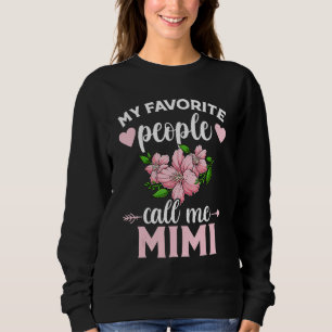 Thanksgiving Grandma My Favourite People Call Me M Sweatshirt