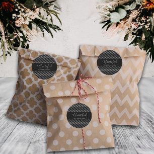 Thanksgiving Grateful Black Grey Lines Custom Name Classic Round Sticker