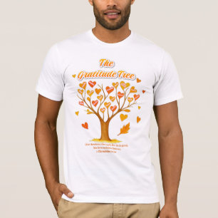 Thanksgiving Gratitude Bella+Canvas Short T-Shirt